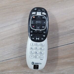 DIRECTV RC73 Remote Control Black White Living Family Tested Working